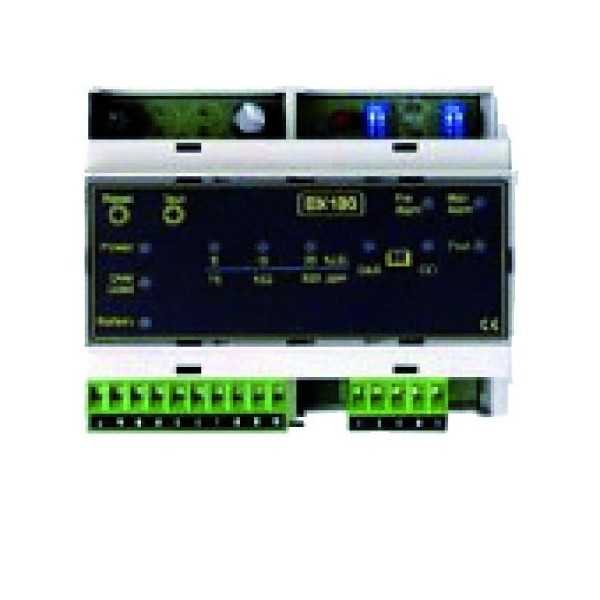 Centrale de détection gaz rail Din 1 sonde