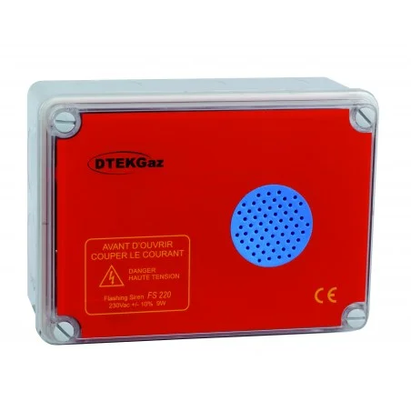 Alarme sonore avec flash 230V