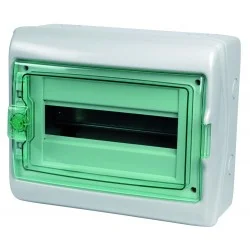 Boite centrale de détection Rail Din grande IP 65