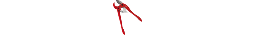 Plastic tube cutter VIRAX Ø 32 to 110 mm – PVC, PER, sheath