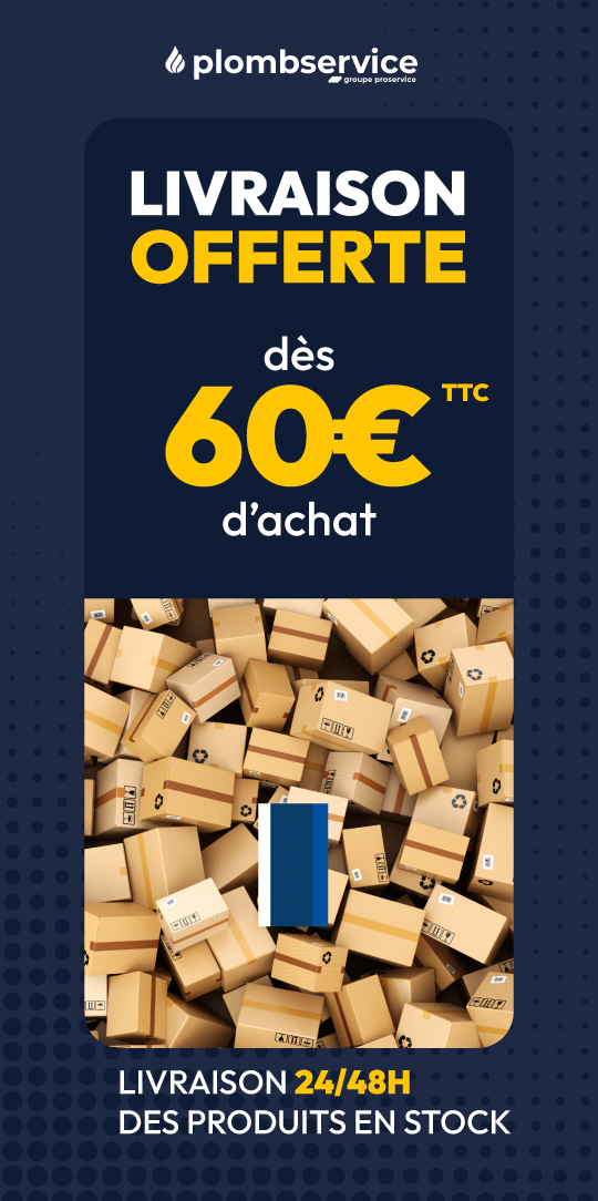 livraison offerte à partir de 60 euros ttc