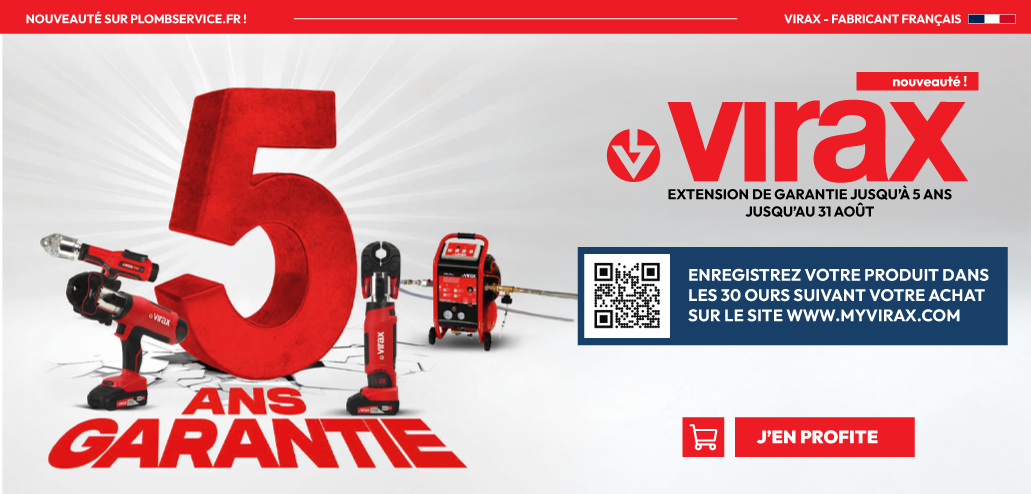 VIRAX GARANTIE 5 ANS