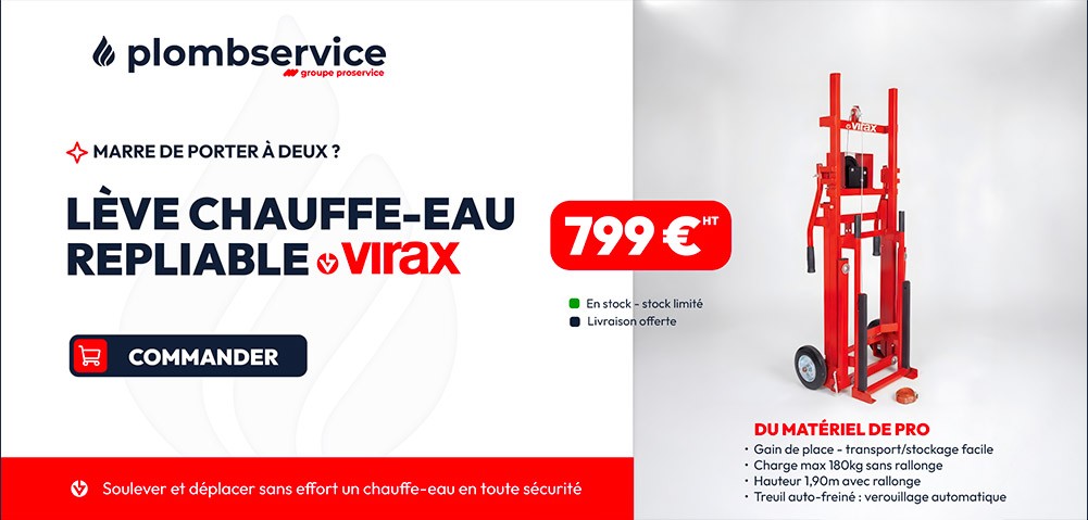 LEVE CHAUFFE EAU REPLIABLE